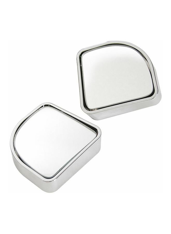 Custom Accessories 2-Piece Blind Spot Mirror Silver 2inch - Image 2