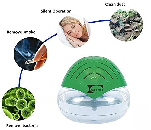 Fast Fine Fast Fine Portable Room Air Purifier Aroma Diffuser or Humidifier Revitalizer with 50 ml Lemon Grass Aroma Essential Diffuser Oil  - Image 4