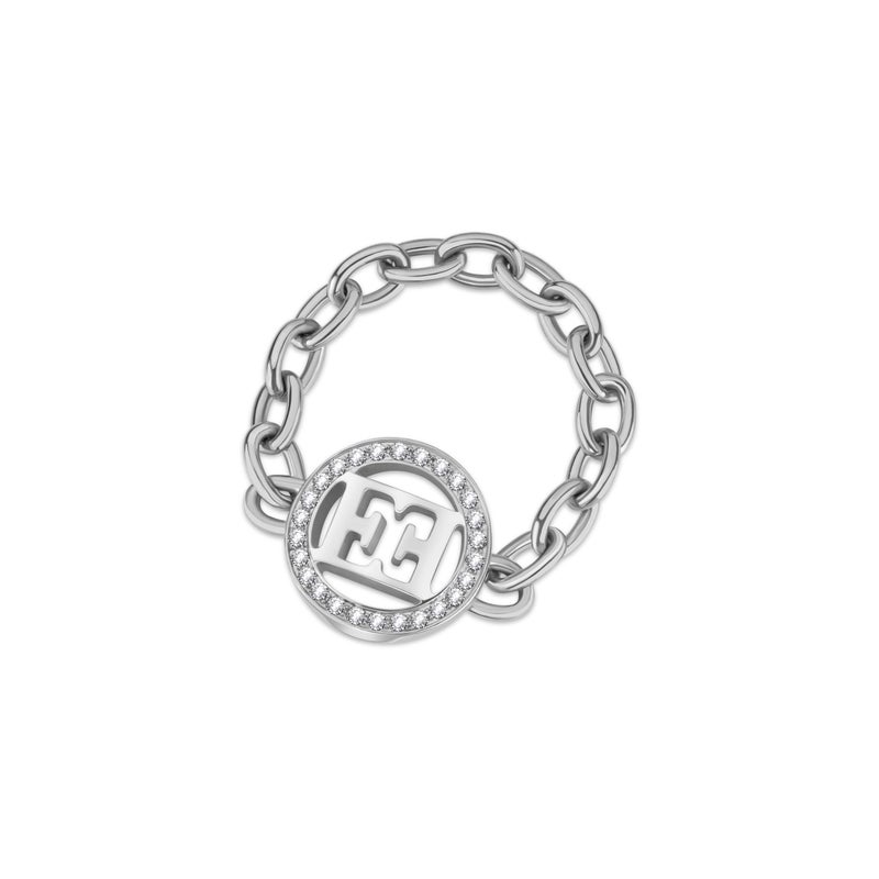 ESCADA Isabella 52mm Silver Chain Ring for Women - Image 2