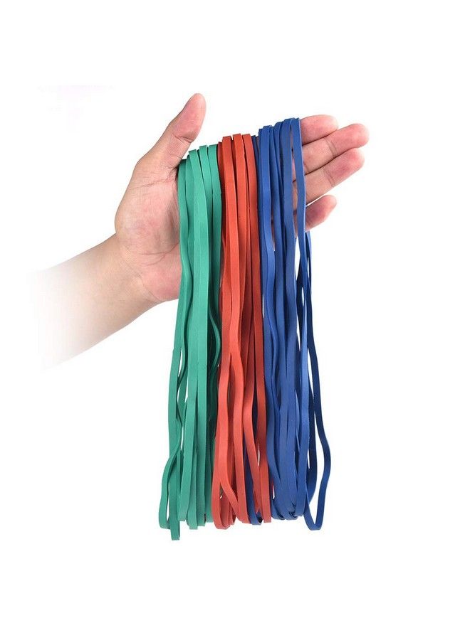 Coopay 12 Inches Large Heavy Duty Rubber Bands Trash Can Bands For Office Supply File Folders Cat Litter Box 30 Pack (Multicolored)  - Image 5