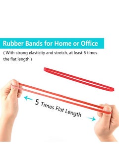 Coopay 12 Inches Large Heavy Duty Rubber Bands Trash Can Bands For Office Supply File Folders Cat Litter Box 30 Pack (Multicolored)  - Image 4