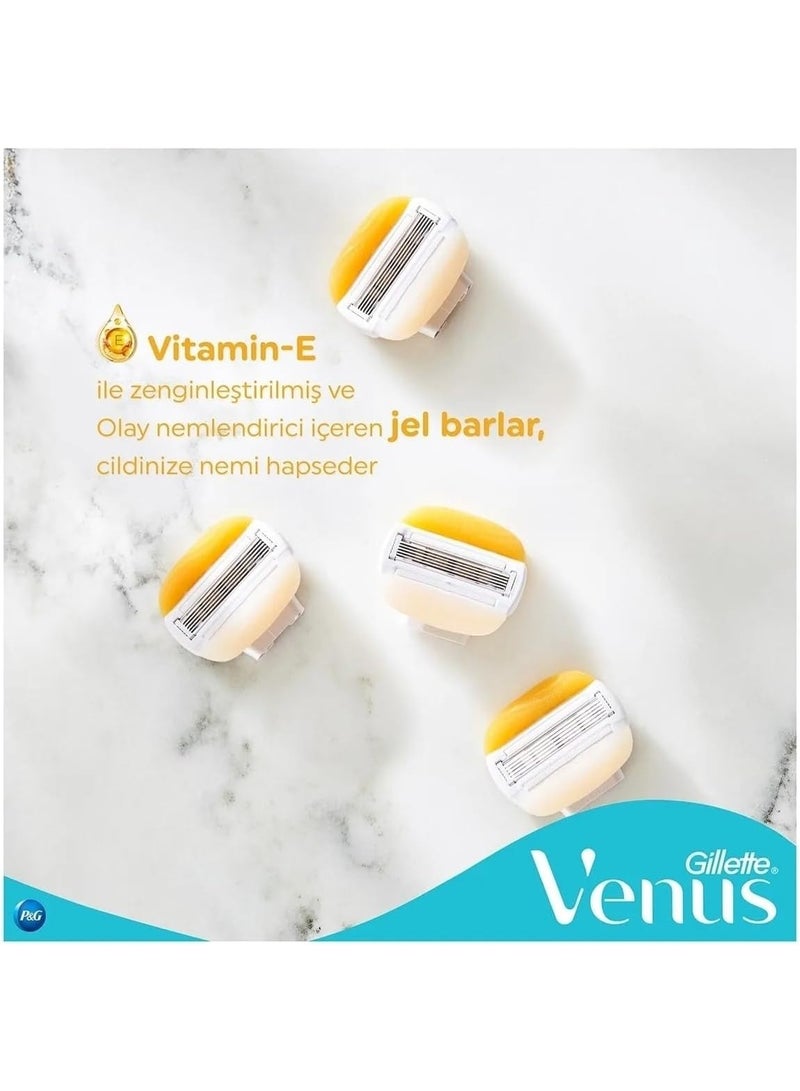 Venus Comfortglide Coconut Scent Plus Olay Women's Razor Handle + 2 Blade Refills - Image 2