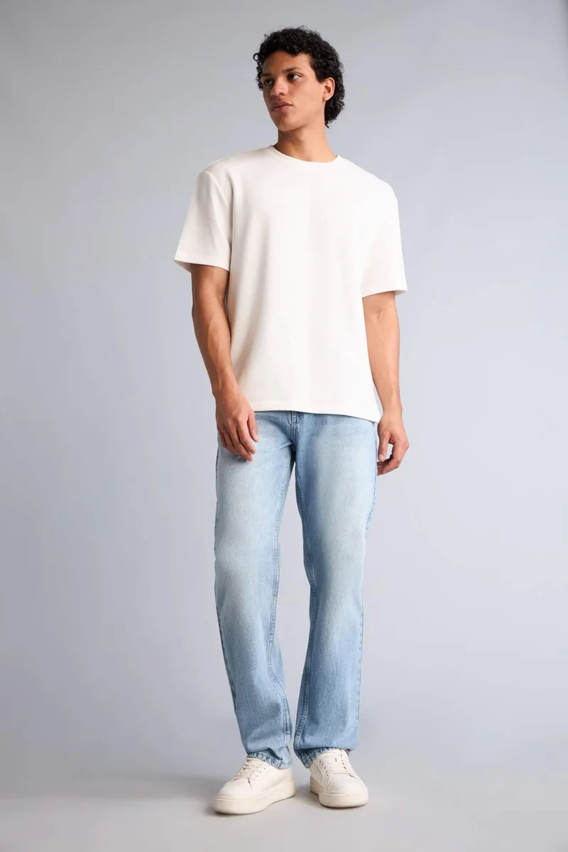 DeFacto Straight Fit Trousers