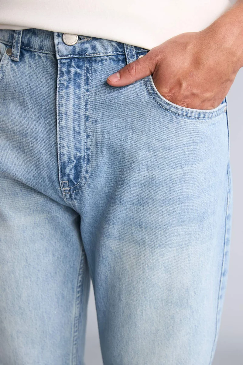 Defacto  Straight Fit Trousers for Men | Best Price UAE