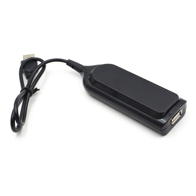 موزع بيانات USB 2.0 محمول عالي السرعة لأجهزة الكمبيوتر المحمولة والكمبيوتر الشخصي التي تعمل بنظام التشغيل Windows XP/ Vista 7 8 10 Mac (أسود) - Image 5