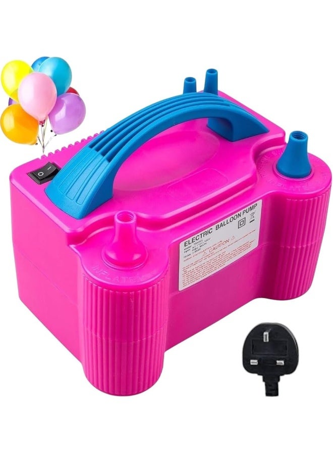 MOMENT Electric Balloon Pump, Dual Nozzle Portable Balloons Air Pump For Balloon Arch, Balloon Garland, Party Decorations, Kids Birthday, Baby Shower, Party Supplies & Decorations  - Image 1