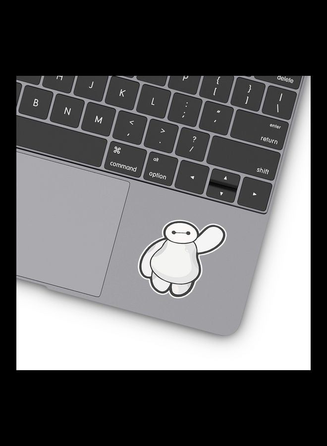 RKN Cute Baymax Vinyl Stickers For Laptop 3inch - Image 2