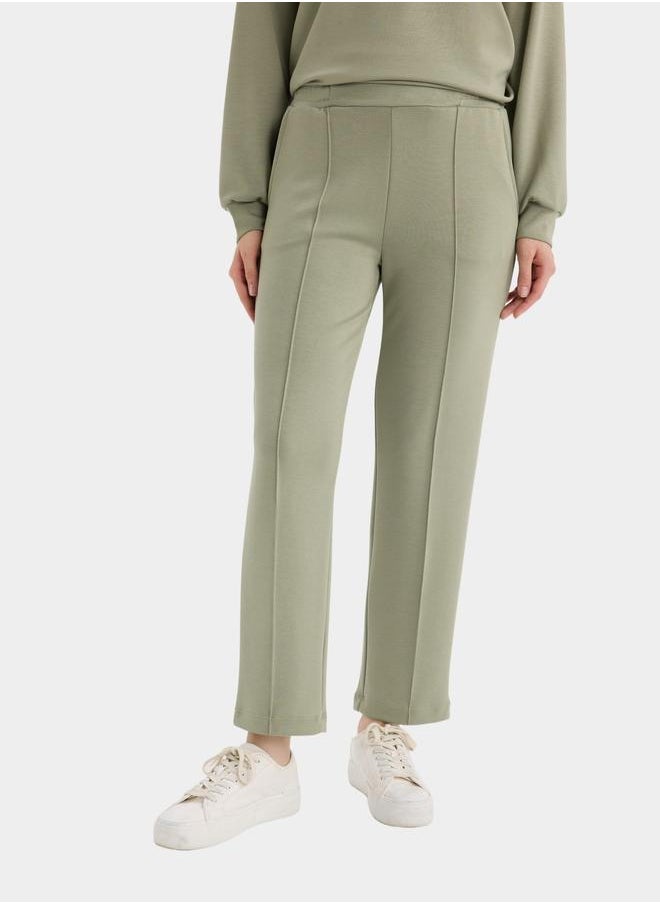 DeFacto DeFacto Olive Regular Fit Flexible Pant  - Image 5