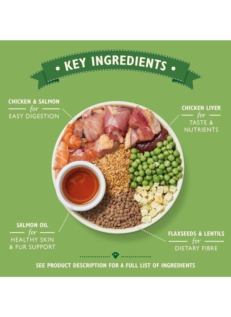 Lily's Kitchen طعام جاف للجراء مكون من الدجاج والسلمون والبازلاء 2.5 كجم  - Image 2