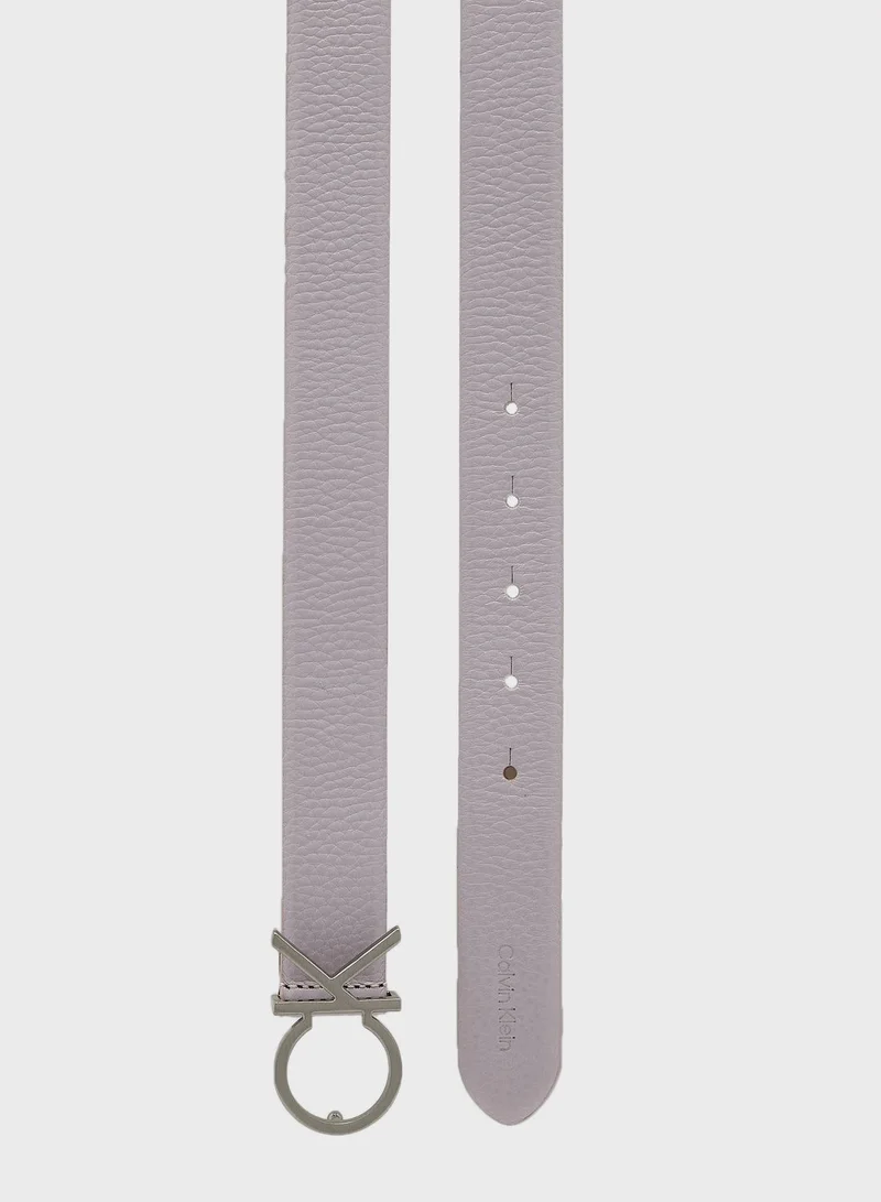 CALVIN KLEIN Reversible Lock Logo Belt