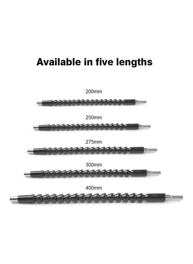 NIBEMINENT Flexible Drill Soft Shaft Black/Silver  - Image 4