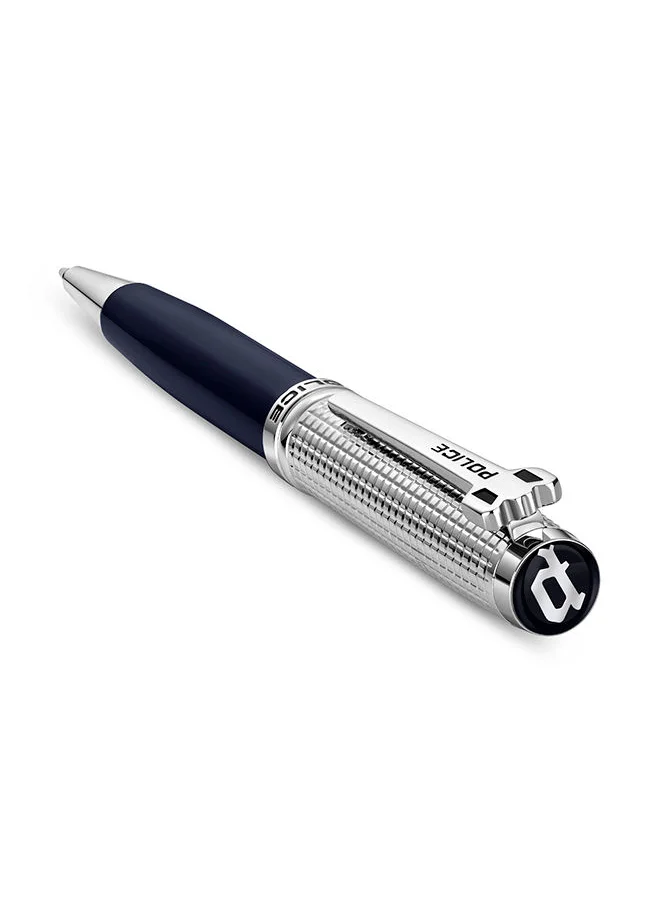 POLICE Garamond Pen For Men Silver Color