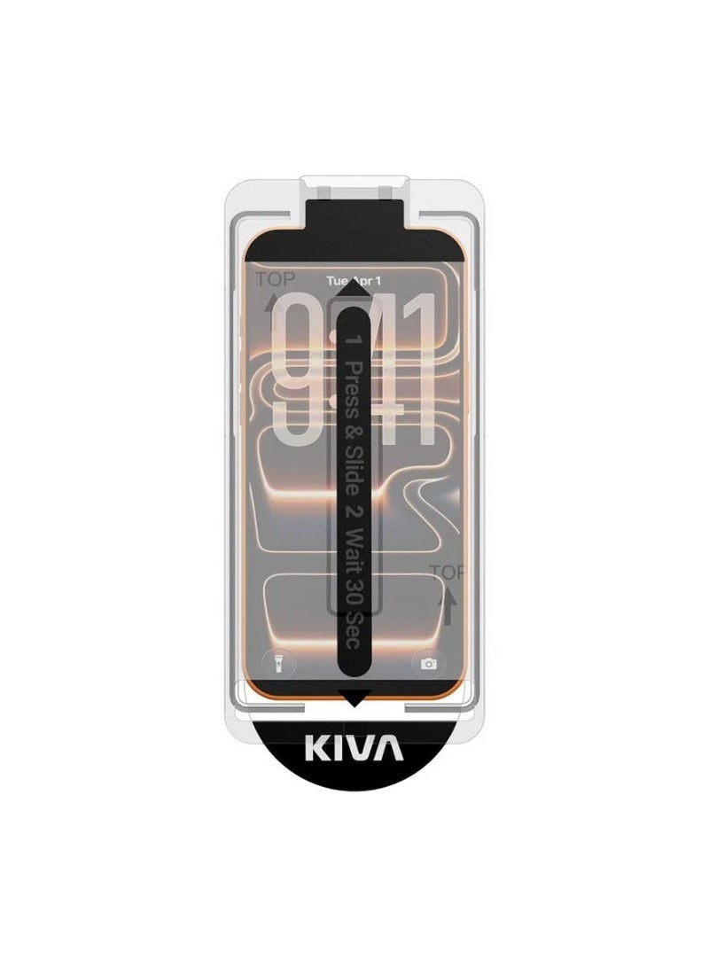 كيفا واقي شاشة Kiva لهاتف iPhone 17 Pro من الزجاج الخاص بالخصوصية - Image 2