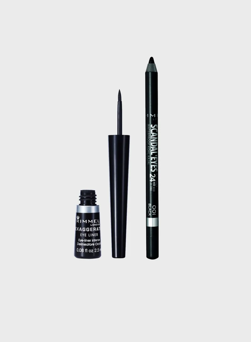 RIMMEL LONDON Exaggerate Liquid Liner & Pencil Duo