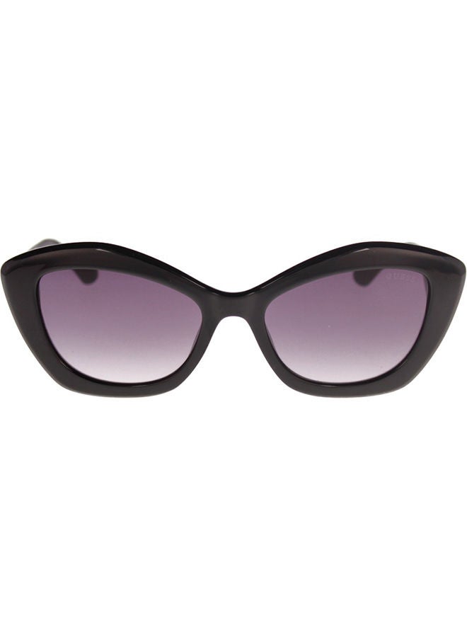 GUESS GU7868 01B Sunglasses 100% UV Protected Purple Cat Eye For Women - Image 1