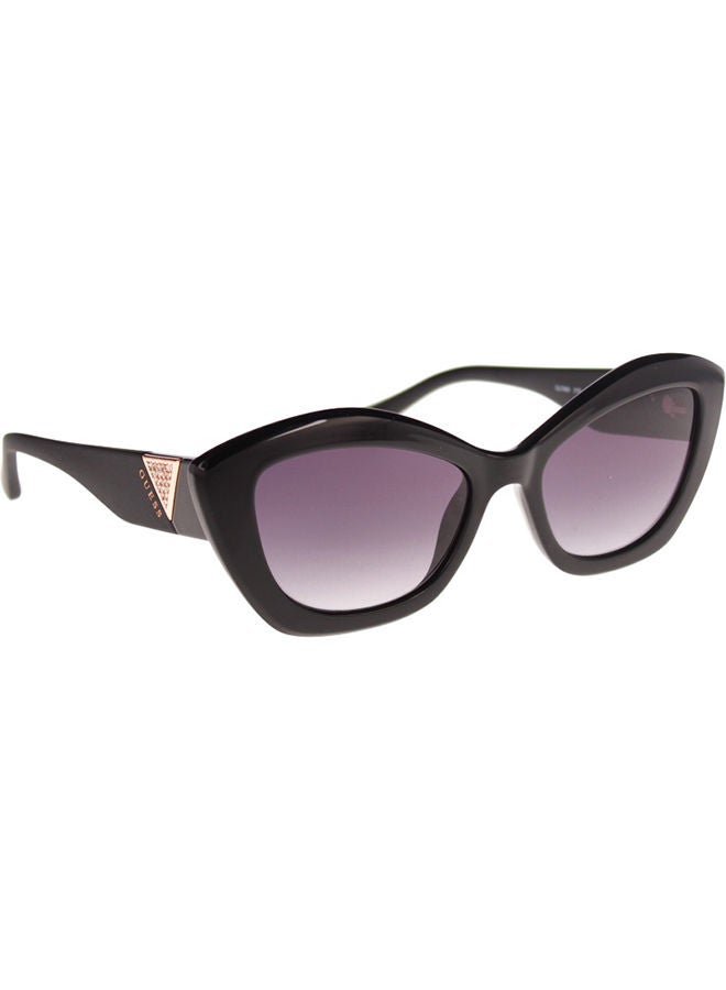 GUESS GU7868 01B Sunglasses 100% UV Protected Purple Cat Eye For Women - Image 2