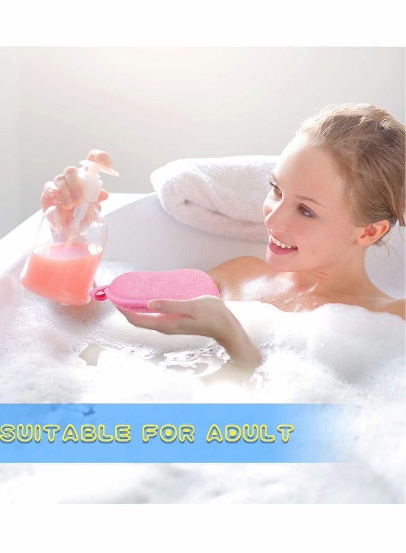 Captaintech Baby Bath Sponge Baby Sponge Soft and Absorbent Sponge for Kids Babies Men Women 4 Pieces - Image 5
