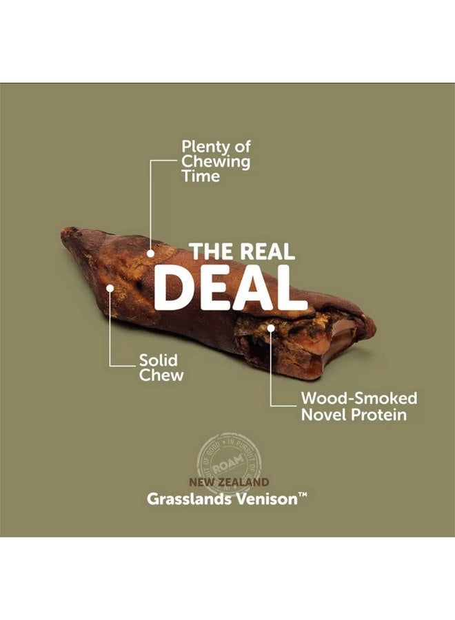 ROAM Pet Treats Bucky Hoof Pack of 2 - Grasslands Venison Hoof Dog Chew, Single Ingredient, All Natural, Grain-Free, & Gluten-Free - Image 3