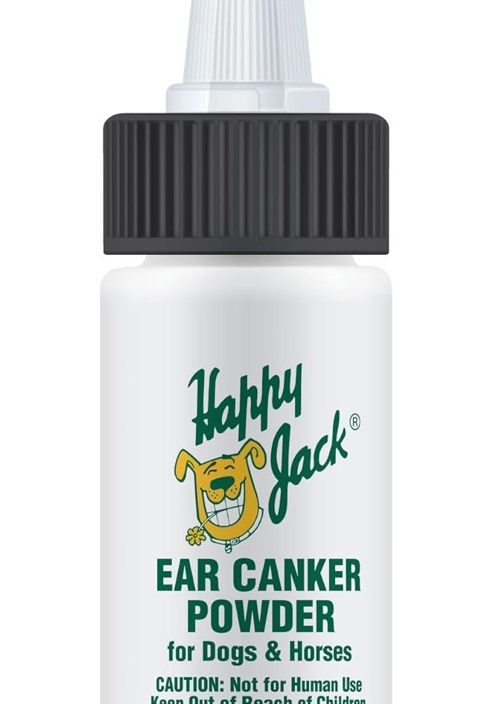 HAPPY JACK Ear Canker Powder for Dogs and Horses - 0.5 oz - Image 1