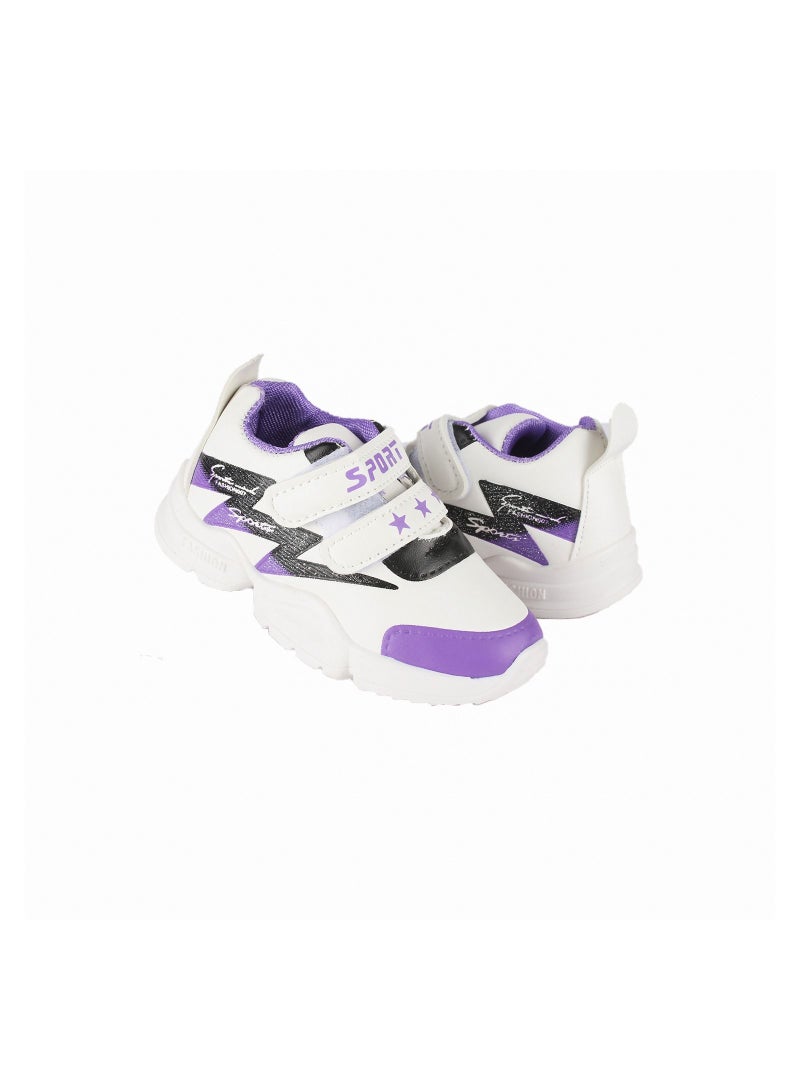 Girls Casual Leather Sneakers