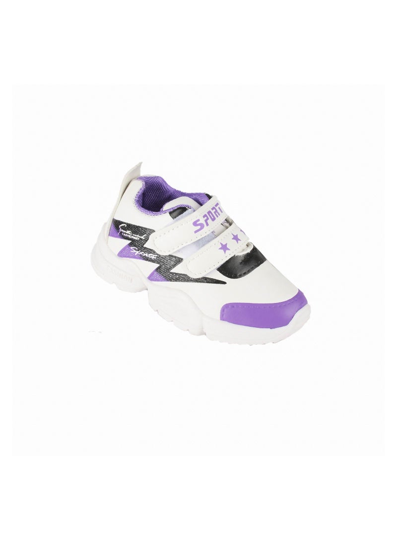 Girls Casual Leather Sneakers