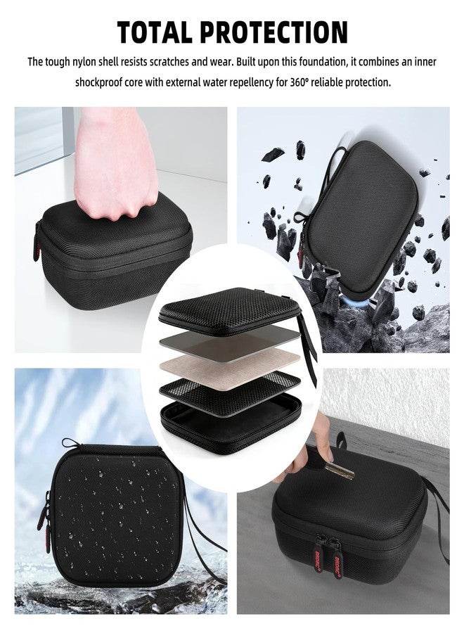BRDRC حقيبة حمل BRDRC لملحقات DJI Action 6، حقيبة تخزين، غطاء واقٍ صلب لكاميرا DJI Osmo Action 6 Standard Bundle - Image 3