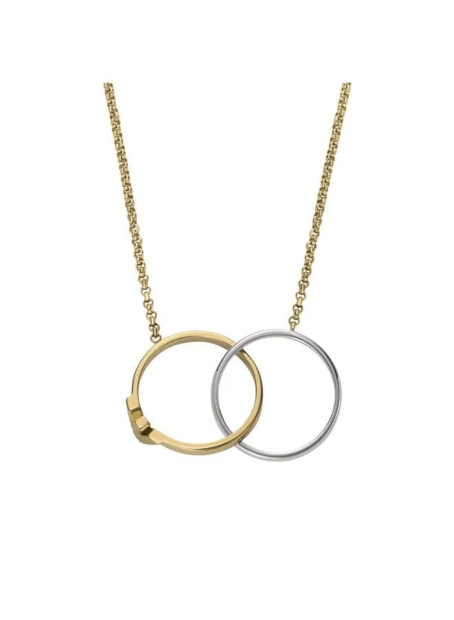 Couples Interlocking Necklace