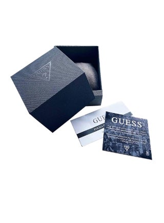 GUESS Mens Silver Tone Day/Date Watch GW0265G1 - view 4