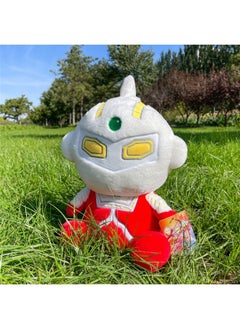 Super Soft Doll Plush Toy Winter Boys' Ragdoll Ultraman Sleeping Pillow Children Doll Bed-Specifications:Savin Ultraman 25cm-Color:Red