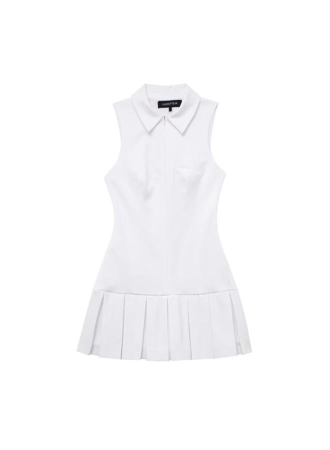Zr European And American Style Women's Wide Pleated Shirt Style Jumpsuit Dress 466 3 8 250 