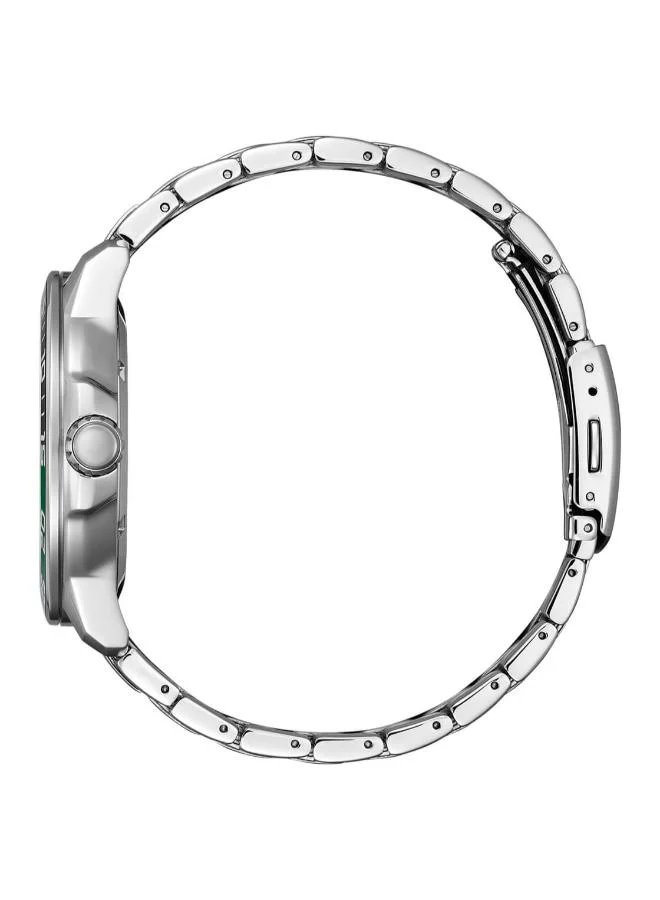 سيتيزن Men's Eco-Drive Men Silver Stainless Steel Strap - AW1526-89X