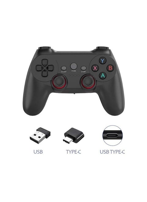 2.4G Wireless Controller, Wireless Joysticks, With Rechargeable Batteries, For PCs, Consoles, Mobile Devices
