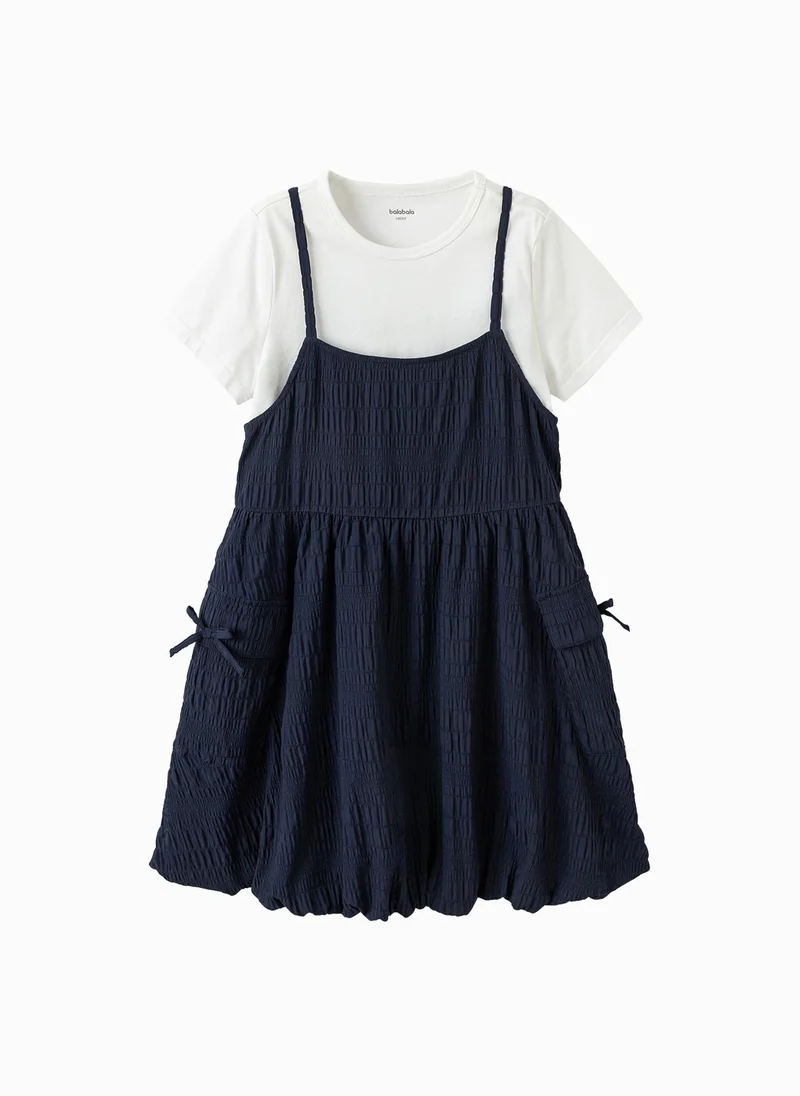 بالابالا Kids Girls Woven one-piece dress