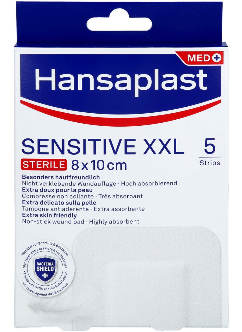 Sensitive XXL Sizes 5 Strips 8X10 Cm