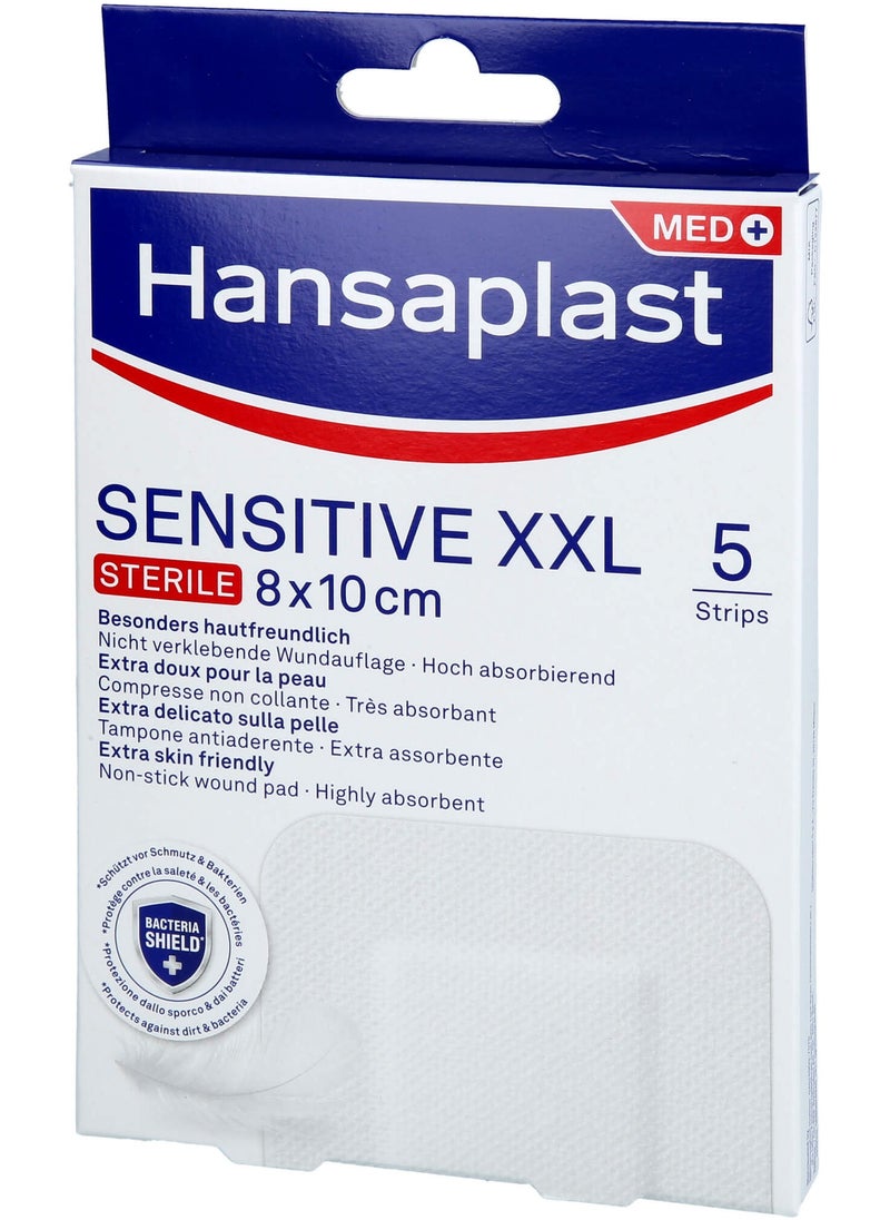 Sensitive XXL Sizes 5 Strips 8X10 Cm