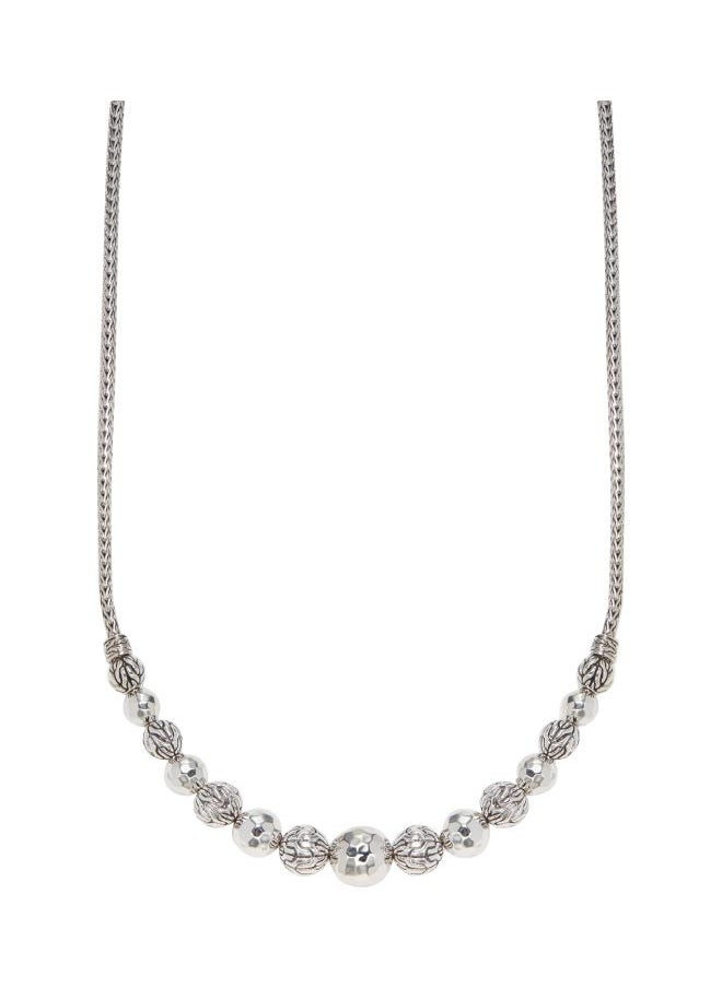 John Hardy - Sterling Silver Beaded Chain Necklace for Women One Size - Image 1