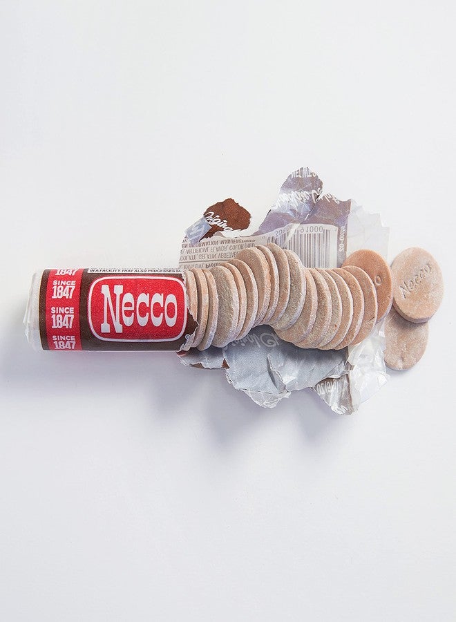 Necco Chocolate Wafers Pack of 24 Rolls - Image 3