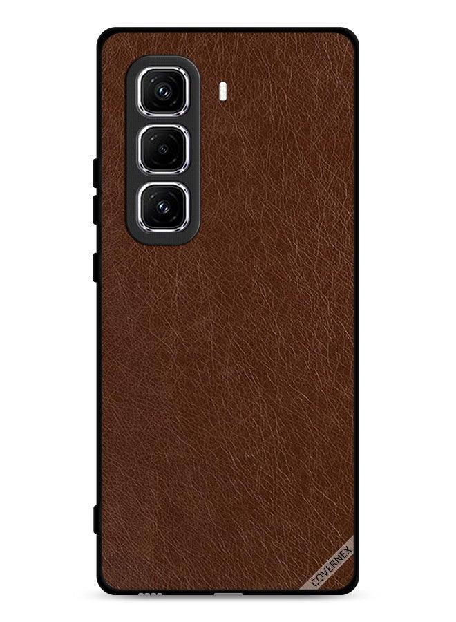 Covernex Infinix Hot 50 Pro Plus 4G Protective Case Cover Leather Pattern  - Image 1