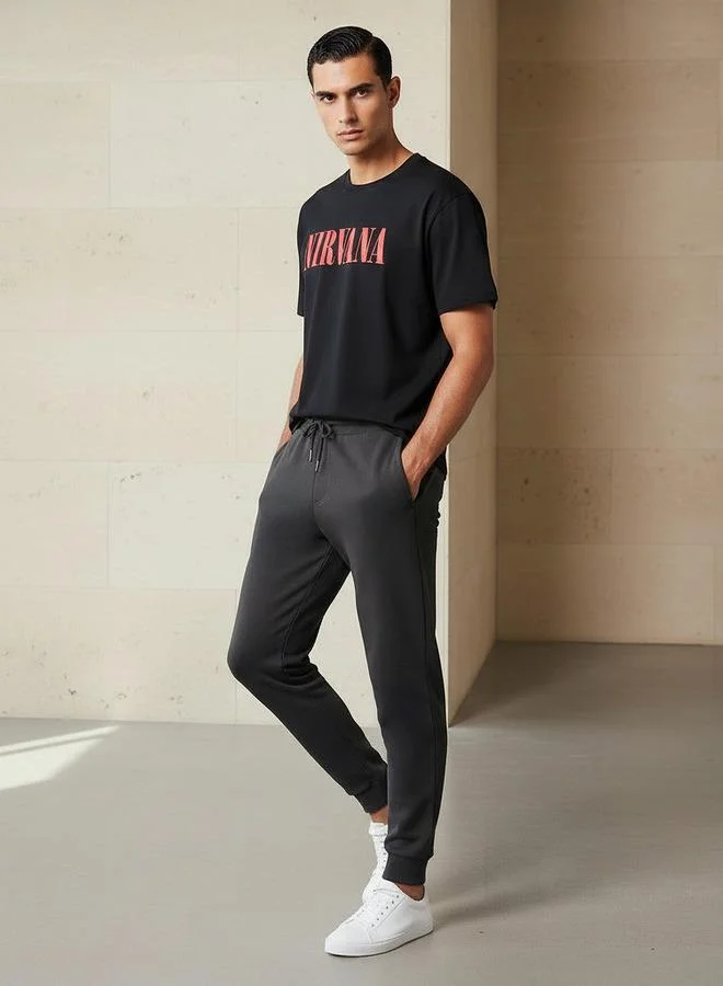 Splash FAV Men Regular Fit Joggers with Drawstring Closure