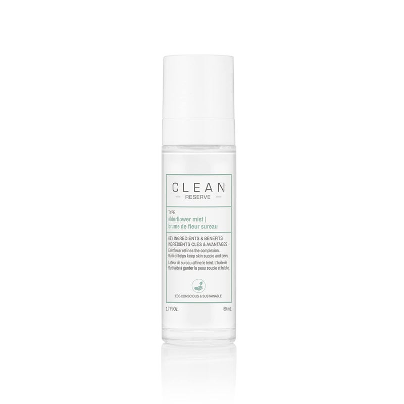 CLEAN RESERVE Elderflower Face Mist | Vegan - Image 1