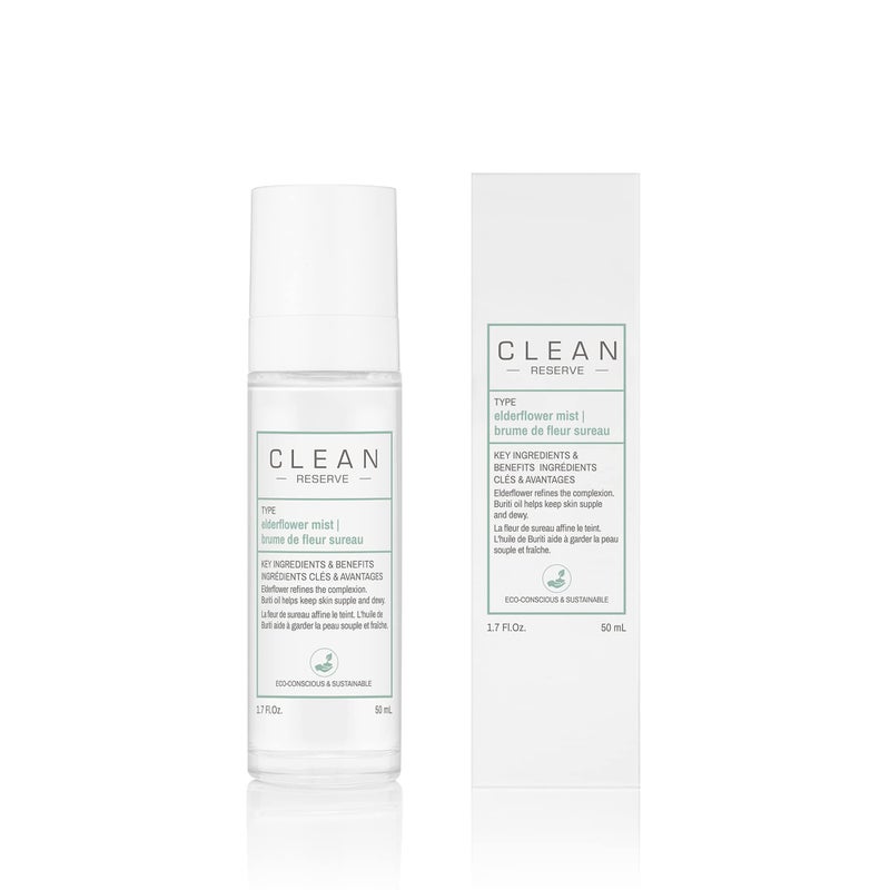CLEAN RESERVE Elderflower Face Mist | Vegan - Image 2