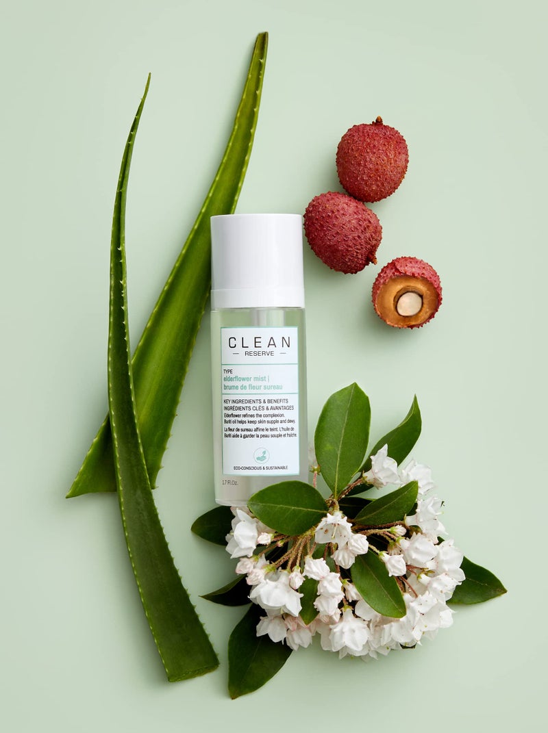 CLEAN RESERVE Elderflower Face Mist | Vegan - Image 5