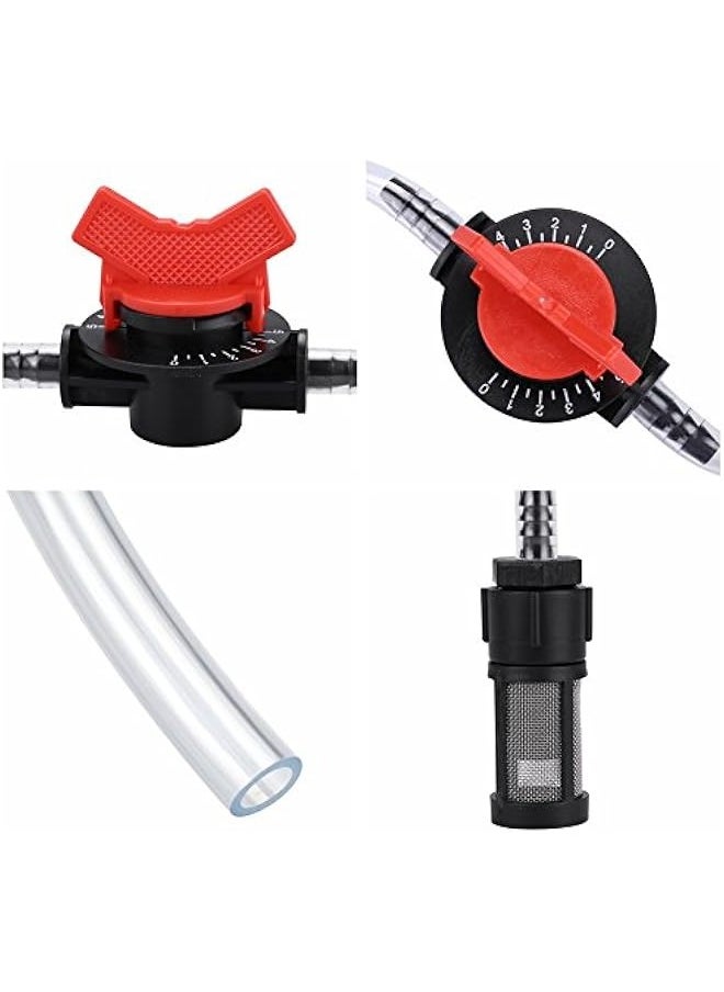 Generic - 3/4 Garden Irrigation Device Kit, Fertilizer Injector Switch Filter Water Tube Garden Watering System Kit - Image 1