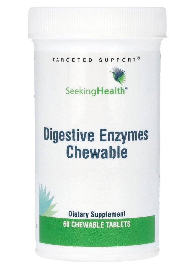 Seeking Health Digestive Enzymes Chewable 60 Chewable Tablets 