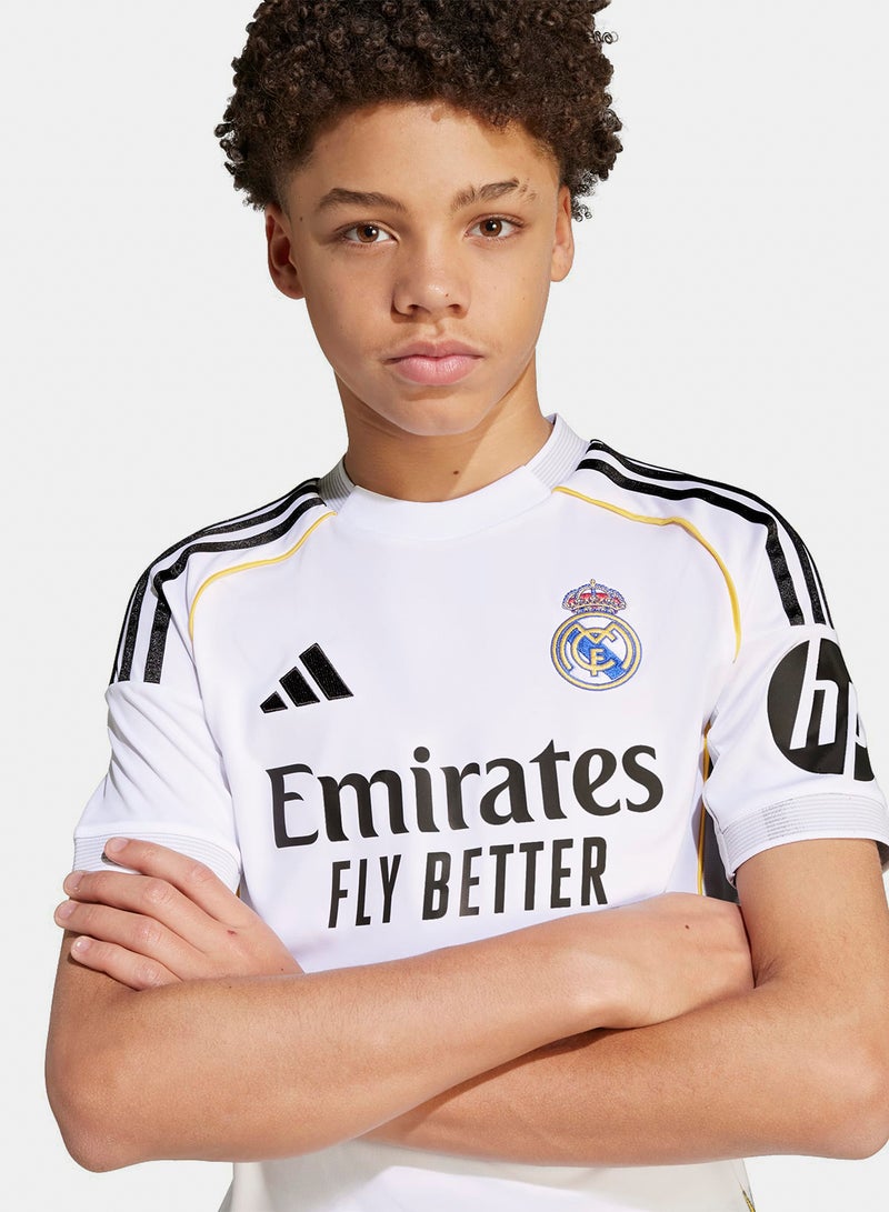 Adidas Real Madrid 25/26 Home Jersey Kids - Image 5
