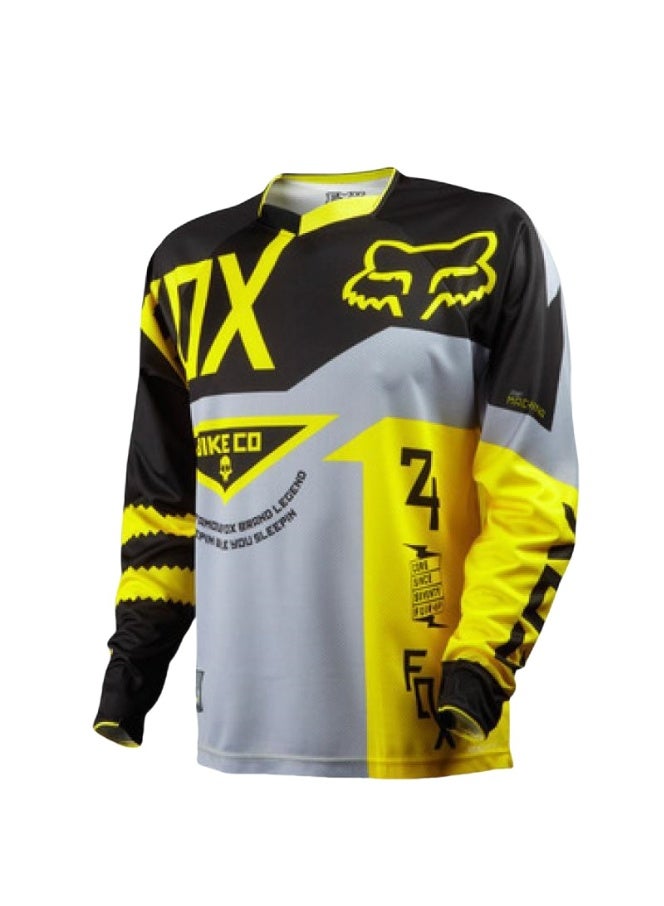 Fox Men's Outdoor Cycling Suit Off-road Road Mountain Bike Cycling Tops - Image 1