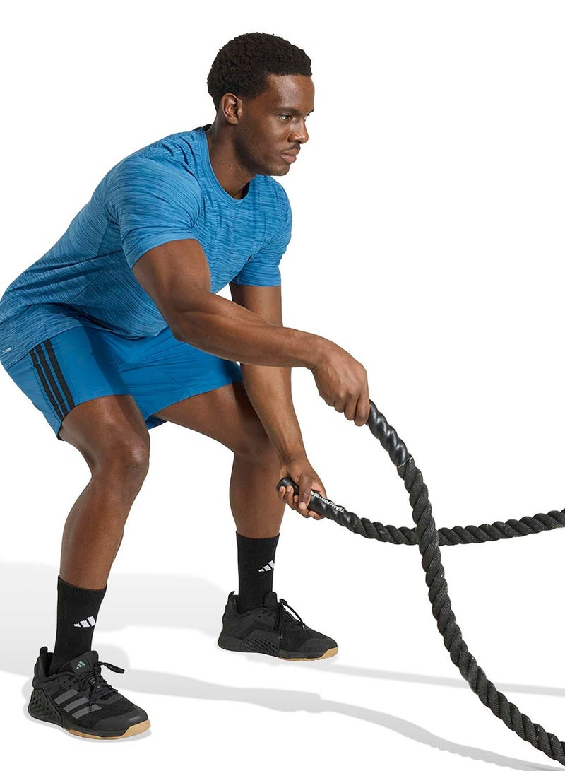 Adidas Workout Essentials Base 3-Stripes Woven Short - Image 5