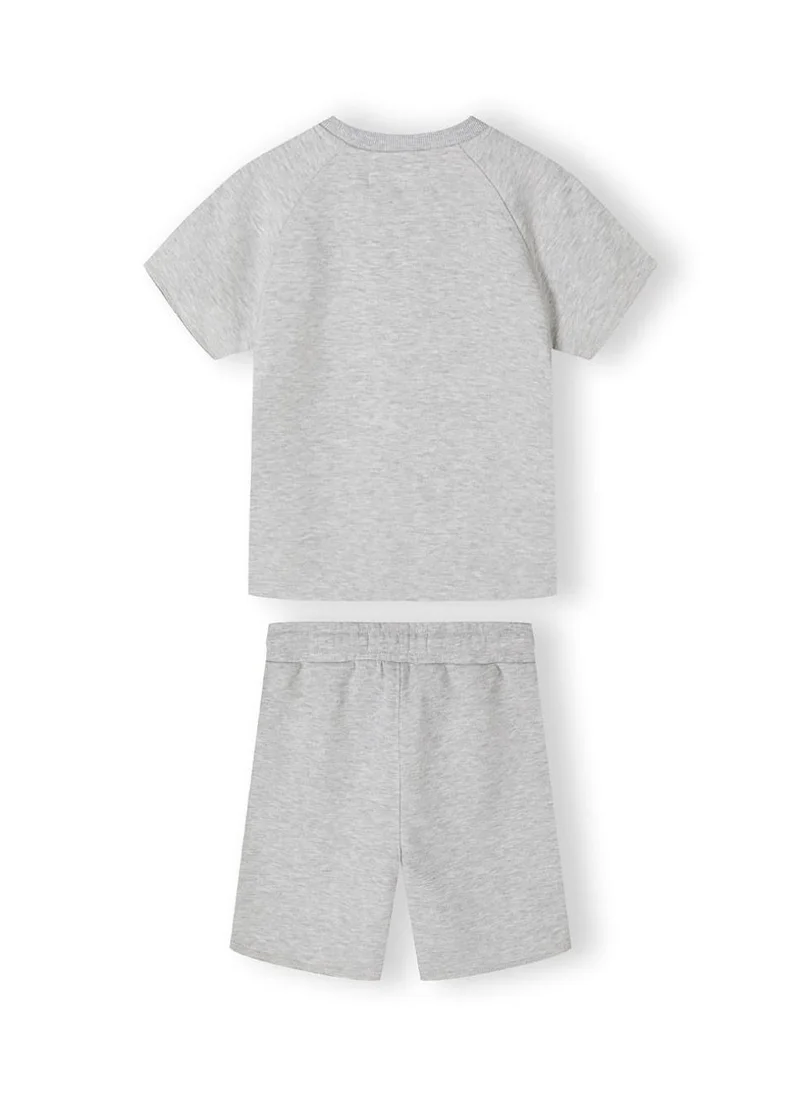 MINOTI Boy’s Two-Piece Set with Printed T-Shirt and Shorts