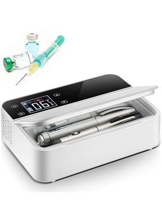 Medical Insulin Cool Box, Mini Rechargeable  Storage Refrigerator with LCD Display Screen, Travel Car Refrigerator for Car, Travel, Home, Intelligent Constant Temperature and Rapid Cooling (Batteries Not Included) - pzsku/Z93CA5BAAA2E0CFC2A093Z/45/_/1710494439/9fa772cc-5bc9-4445-9c39-70955381552b