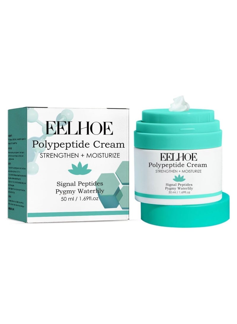 EELHOE Face Moisturizer Cream, Elephant Polypeptide Cream, Moisturizer Cream for Facial Women Skin Care 50ml - Image 1